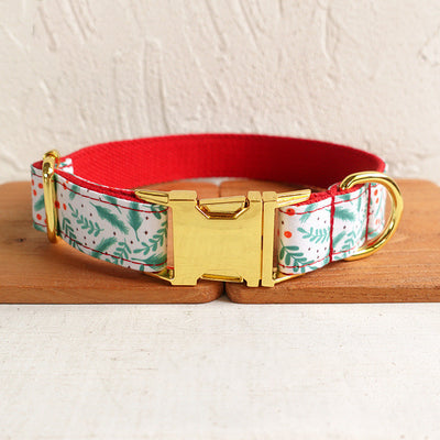 Christmas Themed Dog Collar Bite Resistant And Practical
